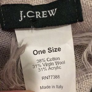 J. Crew Accessories - J Crew Gray Polka Dot Scarf J. Crew Accessories - J Crew Gray Polka Dot Scarf